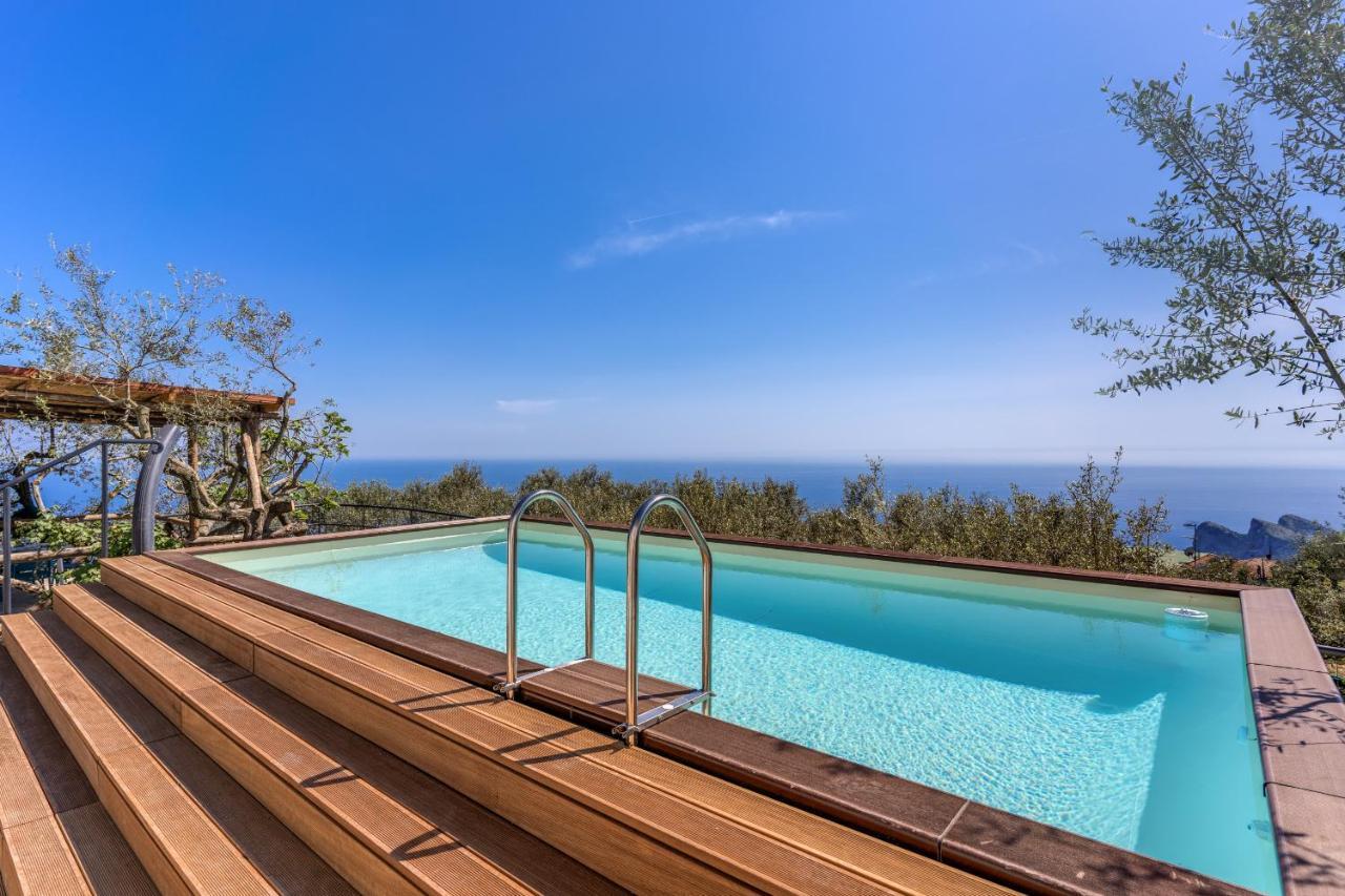Villa Rusinella Minimalist Retreat With Sea Views Маса Лубрензе Екстериор снимка