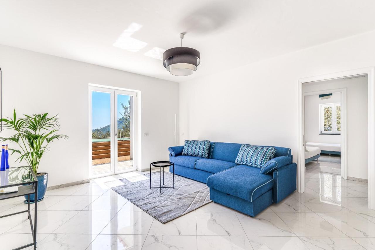 Villa Rusinella Minimalist Retreat With Sea Views Маса Лубрензе Екстериор снимка