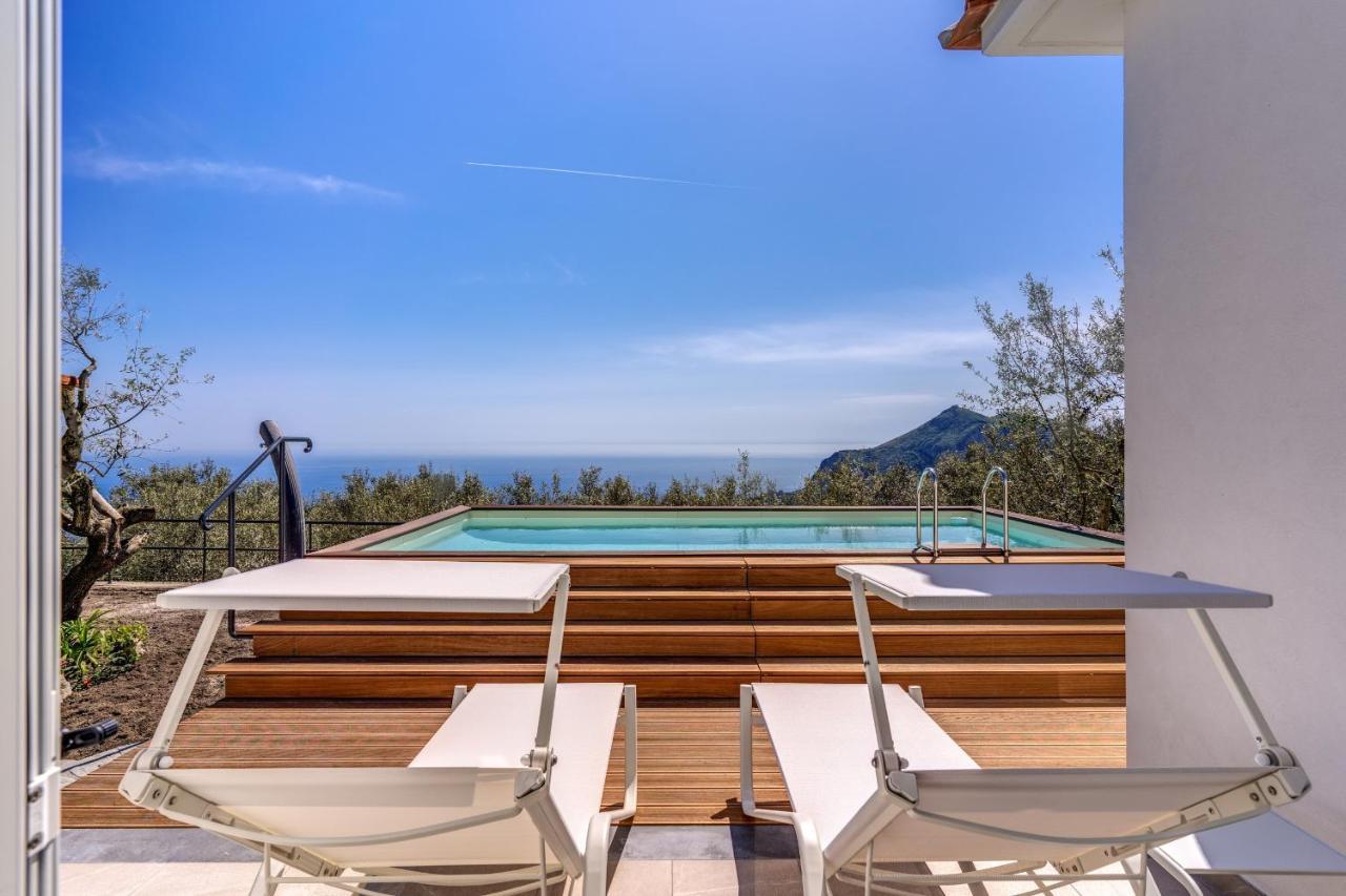 Villa Rusinella Minimalist Retreat With Sea Views Маса Лубрензе Екстериор снимка
